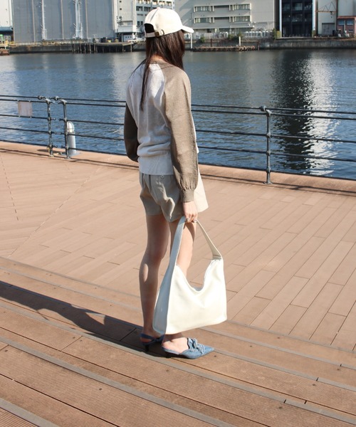 Scrap Book(スクラップブック)の「【NOTHING WRITTEN】PIBI LEATHER SHOULDER BAG(ショルダーバッグ・レディース・ホワイト系その他/ブラック・FREE)」の4枚目の写真
