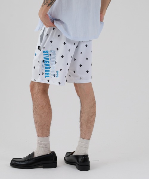 FUNALIVE(ファンアライブ)の「EARLSCOURT STING/FLUER-DE-LIS SHORTS アールズコート スティング フルール・ド・リス ショーツ(その他パンツ・メンズ・ブラック/ホワイト・XL/L)」の18枚目の写真