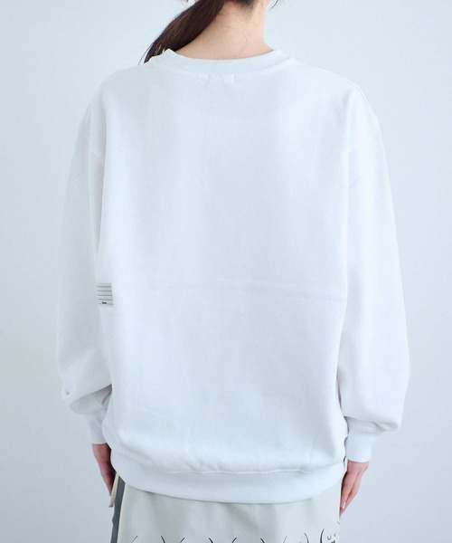 I am I in fact...（アイアムアイインファクト）の「U-MA SWEAT SHIRT（スウェット・レディース・ホワイト・FREE）」の15枚目の写真