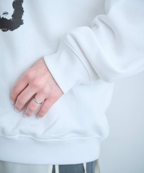 I am I in fact...（アイアムアイインファクト）の「U-MA SWEAT SHIRT（スウェット・レディース・ホワイト・FREE）」の19枚目の写真