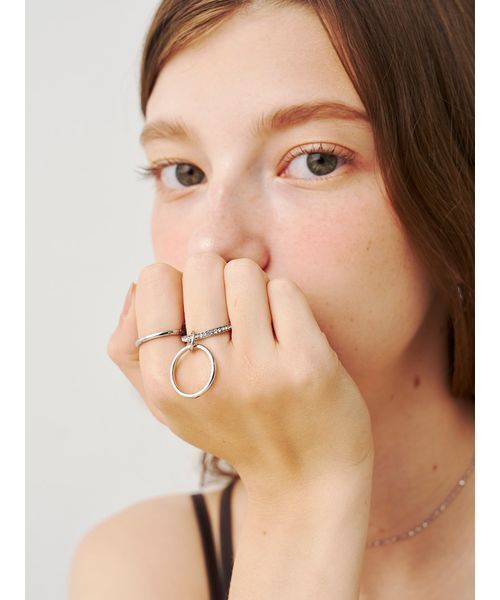 SOFER(ソフェル)の「三連コネクテッドリング(リング・レディース・ゴールド/シルバー・11/13)」の20枚目の写真