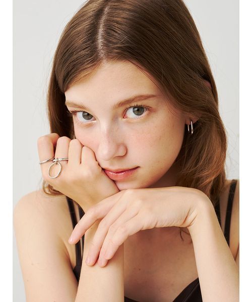 SOFER(ソフェル)の「三連コネクテッドリング(リング・レディース・ゴールド/シルバー・11/13)」の21枚目の写真