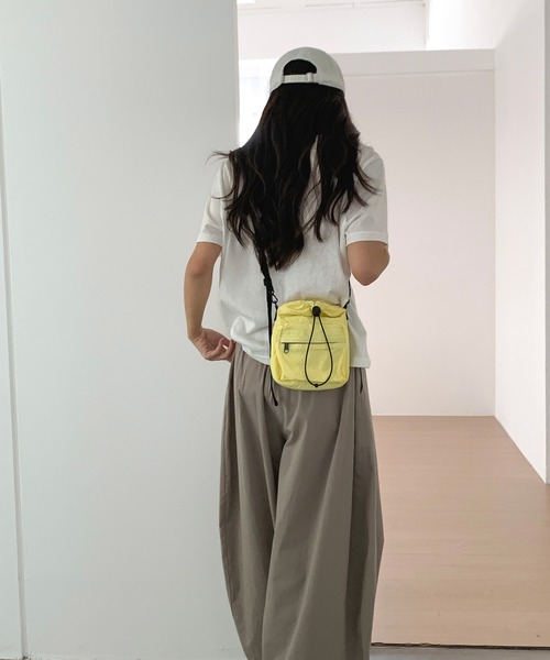 HALEY PESCA/ナイロンミニショルダーバッグ