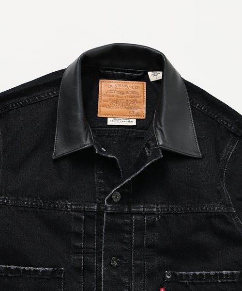 Levi's(リーバイス)の「《追加》Levi’s(リーバイス) 別注 2nd Type トラッカー ジャケット(デニムジャケット・メンズ・ブラック・X-SMALL/XX-LARGE/X-LARGE/LARGE/MEDIUM/SMALL)」の11枚目の写真