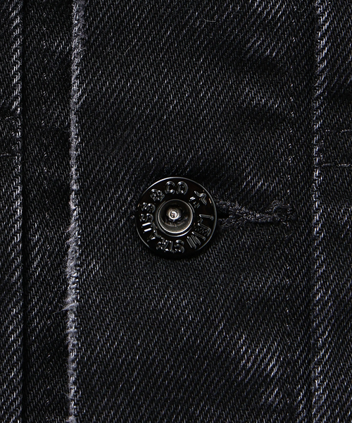 Levi's(リーバイス)の「《追加》Levi’s(リーバイス) 別注 2nd Type トラッカー ジャケット(デニムジャケット・メンズ・ブラック・X-SMALL/XX-LARGE/X-LARGE/LARGE/MEDIUM/SMALL)」の13枚目の写真