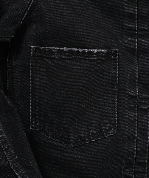Levi's(リーバイス)の「《追加》Levi’s(リーバイス) 別注 2nd Type トラッカー ジャケット(デニムジャケット・メンズ・ブラック・X-SMALL/XX-LARGE/X-LARGE/LARGE/MEDIUM/SMALL)」の15枚目の写真