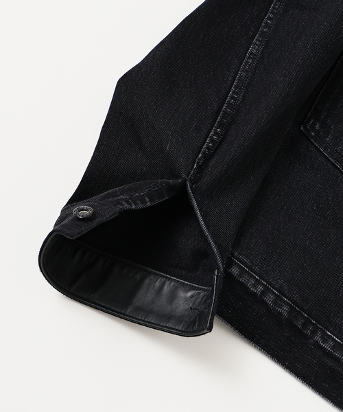 Levi's(リーバイス)の「《追加》Levi’s(リーバイス) 別注 2nd Type トラッカー ジャケット(デニムジャケット・メンズ・ブラック・X-SMALL/XX-LARGE/X-LARGE/LARGE/MEDIUM/SMALL)」の16枚目の写真