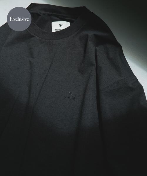 Snow Peak(スノーピーク)の「『別注』Snow Peak Apparel×DOORS WA/AC DRAWSTRING T-SHIRTS(Tシャツ/カットソー・メンズ・ブラウン/チャコールグレー/ホワイト/カーキ・MEDIUM/LARGE/X-LARGE)」の1枚目の写真
