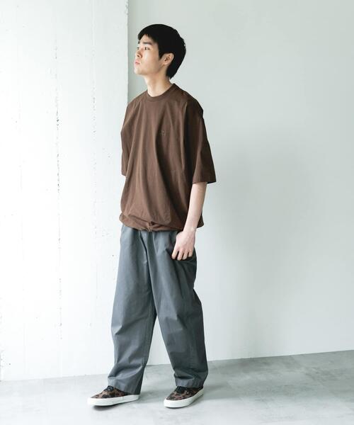 Snow Peak(スノーピーク)の「『別注』Snow Peak Apparel×DOORS WA/AC DRAWSTRING T-SHIRTS(Tシャツ/カットソー・メンズ・ブラウン/チャコールグレー/ホワイト/カーキ・MEDIUM/LARGE/X-LARGE)」の21枚目の写真