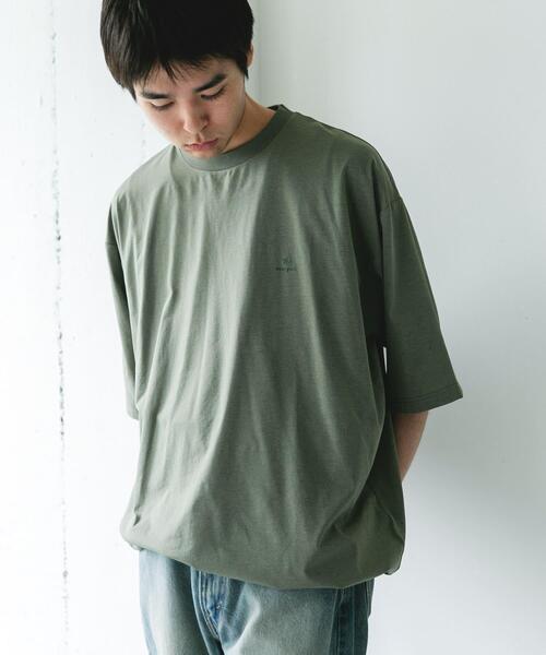 Snow Peak(スノーピーク)の「『別注』Snow Peak Apparel×DOORS WA/AC DRAWSTRING T-SHIRTS(Tシャツ/カットソー・メンズ・ブラウン/チャコールグレー/ホワイト/カーキ・MEDIUM/LARGE/X-LARGE)」の15枚目の写真