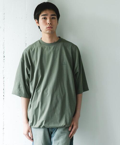 Snow Peak(スノーピーク)の「『別注』Snow Peak Apparel×DOORS WA/AC DRAWSTRING T-SHIRTS(Tシャツ/カットソー・メンズ・ブラウン/チャコールグレー/ホワイト/カーキ・MEDIUM/LARGE/X-LARGE)」の14枚目の写真
