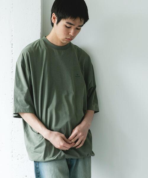 Snow Peak(スノーピーク)の「『別注』Snow Peak Apparel×DOORS WA/AC DRAWSTRING T-SHIRTS(Tシャツ/カットソー・メンズ・ブラウン/チャコールグレー/ホワイト/カーキ・MEDIUM/LARGE/X-LARGE)」の13枚目の写真