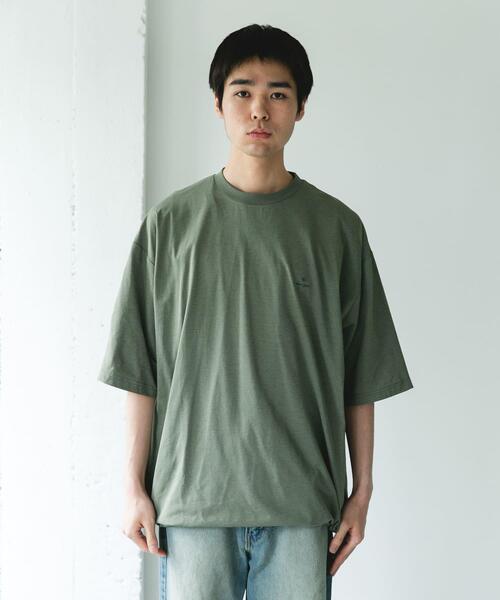 Snow Peak(スノーピーク)の「『別注』Snow Peak Apparel×DOORS WA/AC DRAWSTRING T-SHIRTS(Tシャツ/カットソー・メンズ・ブラウン/チャコールグレー/ホワイト/カーキ・MEDIUM/LARGE/X-LARGE)」の10枚目の写真