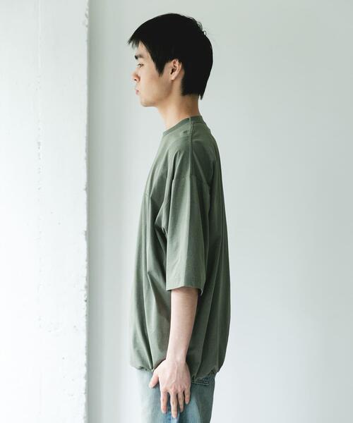 Snow Peak(スノーピーク)の「『別注』Snow Peak Apparel×DOORS WA/AC DRAWSTRING T-SHIRTS(Tシャツ/カットソー・メンズ・ブラウン/チャコールグレー/ホワイト/カーキ・MEDIUM/LARGE/X-LARGE)」の9枚目の写真
