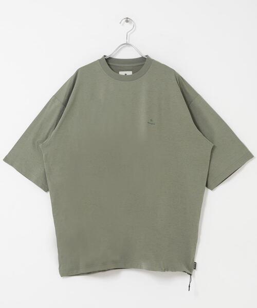 Snow Peak(スノーピーク)の「『別注』Snow Peak Apparel×DOORS WA/AC DRAWSTRING T-SHIRTS(Tシャツ/カットソー・メンズ・ブラウン/チャコールグレー/ホワイト/カーキ・MEDIUM/LARGE/X-LARGE)」の7枚目の写真