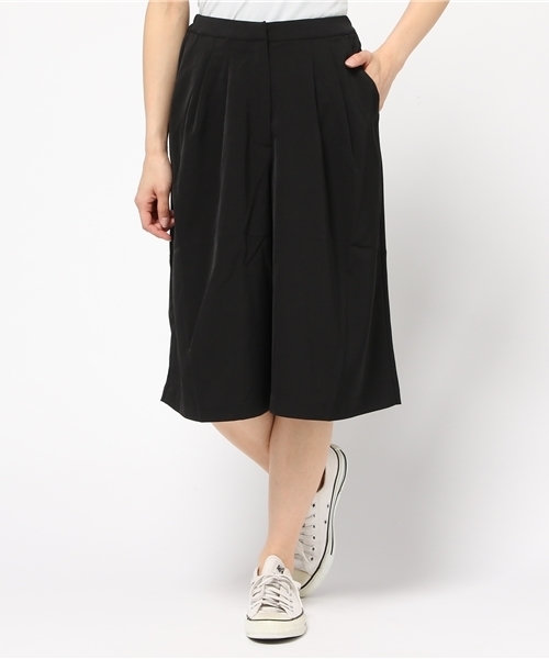 earth music&ecology（アースミュージックアンドエコロジー）の「【2016Summer】ミディガウチョパンツ（その他パンツ・レディース・キャメル/ネイビー/ブラック/グレイッシュベージュ・FREE）」の15枚目の写真