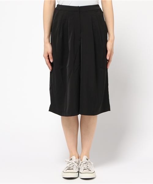 earth music&ecology（アースミュージックアンドエコロジー）の「【2016Summer】ミディガウチョパンツ（その他パンツ・レディース・キャメル/ネイビー/ブラック/グレイッシュベージュ・FREE）」の5枚目の写真