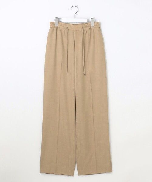 自由区(ジユウク)の「ソフトツイルクロスワイドストレート パンツ(その他パンツ・レディース・グレー系/ベージュ系・46/44)」の20枚目の写真
