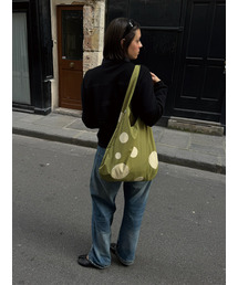 Dot Bubble Bag_Green