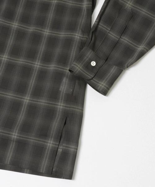 URBAN RESEARCH(アーバンリサーチ)の「SHEER CH SQUARE CUT SHIRTS(シャツ/ブラウス・メンズ・グリーン/アイボリー/ブラック・LARGE/MEDIUM)」の19枚目の写真
