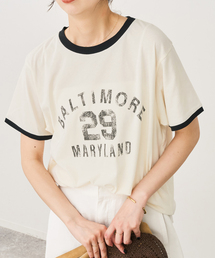 カレッジトリムTシャツ