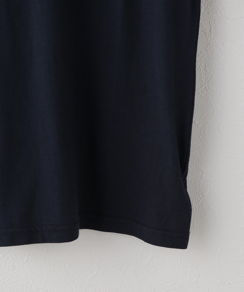Spick & Span（スピックアンドスパン）の「カレッジトリムTシャツ（Tシャツ/カットソー・レディース・ネイビー/ホワイト・FREE）」の15枚目の写真