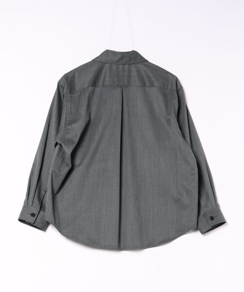 Traditional Weatherwear(トラディショナルウェザーウェア)の「SHIRT 204(Tシャツ/カットソー・レディース・トップグレー/ネイビー・XS/S)」の3枚目の写真