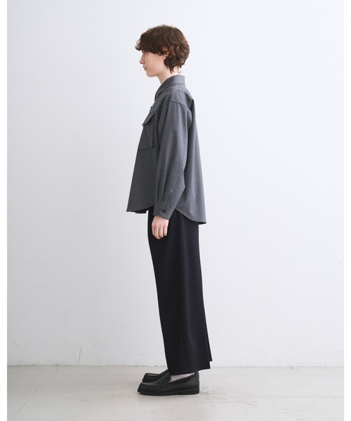 Traditional Weatherwear(トラディショナルウェザーウェア)の「SHIRT 204(Tシャツ/カットソー・レディース・トップグレー/ネイビー・XS/S)」の4枚目の写真