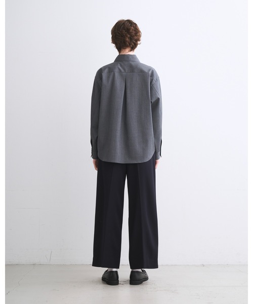 Traditional Weatherwear(トラディショナルウェザーウェア)の「SHIRT 204(Tシャツ/カットソー・レディース・トップグレー/ネイビー・XS/S)」の5枚目の写真