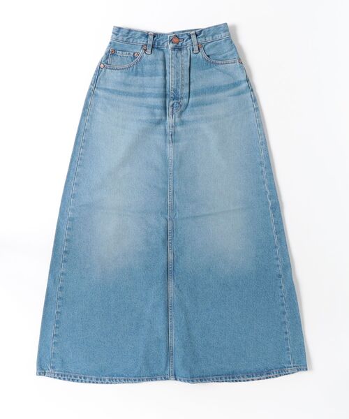 AUTHEN(オーセン)の「【AUTHEN】オーセン/ DENIM MAXI SKIRT(レディース)(スカート・レディース・インディゴブルー・27inch/25inch/23inch)」の5枚目の写真
