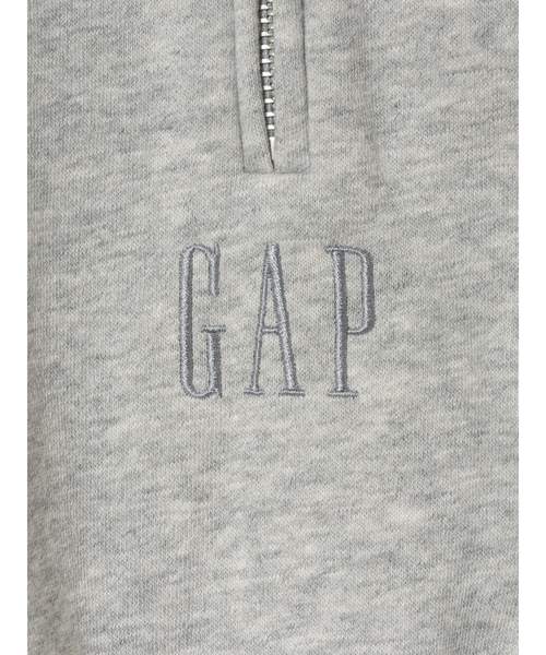 GAP（ギャップ）の「ヴィンテージソフト オーバーサイズ ハーフジップ ウェッジ プルオーバー（スウェット・レディース・グレー/ブラック/レッド・XL/XS/S/L/M/XXS）」の7枚目の写真