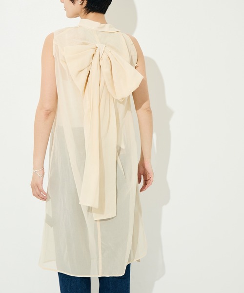 TANAKA（タナカ）の「[TANAKA/タナカ]SHIRTS DRESS（ワンピース・レディース・アイボリー・FREE）」の11枚目の写真