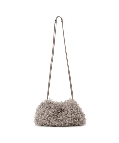 SALON adam et rope'(サロン アダム エ ロペ)の「【W S(ドゥーブル)】プードルライクファードロストバッグ(ショルダーバッグ・レディース・ベージュ系その他・FREE)」の13枚目の写真