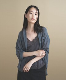 cloenc | 【動画あり】AIRYDRY コットンカシュクールシャツ【通気性◎/2WAY】(シャツ/ブラウス)
