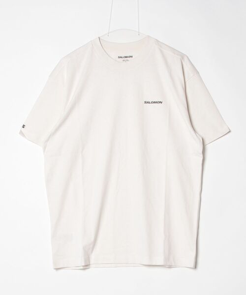 SALOMON(サロモン)の「【SALOMON】SALOMON LOGO RX TEE(Tシャツ/カットソー・メンズ・ホワイト・S)」の1枚目の写真