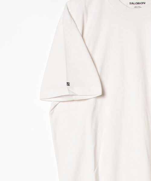SALOMON(サロモン)の「【SALOMON】SALOMON LOGO RX TEE(Tシャツ/カットソー・メンズ・ホワイト・S)」の3枚目の写真