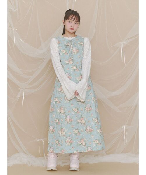 merry jenny(メリージェニー)の「ribbonパデットブーツ(ブーツ・レディース・ブラック/ライトブルー/ピンク・LARGE/MEDIUM)」の19枚目の写真
