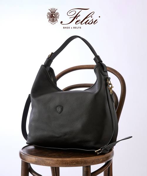 Felisi(フェリージ)の「FELISI(フェリージ)for EDIFICE Storico 2way Shoulder Bag(ショルダーバッグ・メンズ・ブラック・FREE)」の1枚目の写真