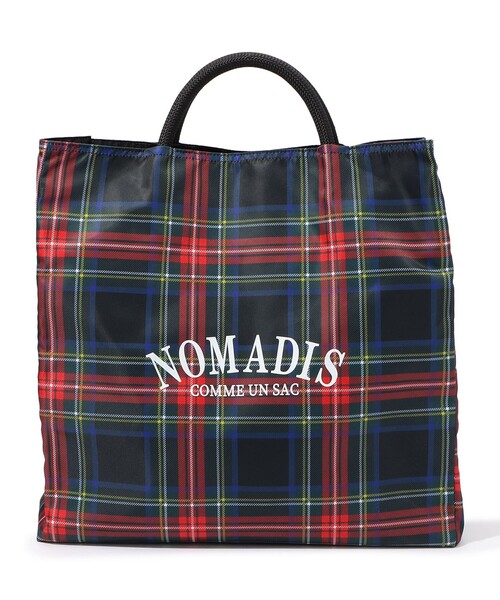 NOMADIS(ノマディス)の「NOMADIS SAC チェックトートバッグ(トートバッグ・レディース・ブラック系その他・FREE)」の1枚目の写真