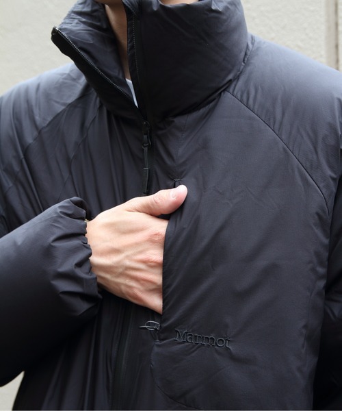 MARMOT(マーモット)の「Marmot/マーモット バーティカルダウンコート Vertical Down Coat(ダウンジャケット/コート・メンズ・ブラック/グレー・L/M)」の9枚目の写真