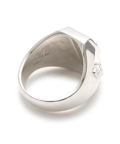 AVIREX(アヴィレックス)の「《AVIREX by J.H.M CO.,LTD.》VARSITY ARCHIVES WILD BEAR SIGNET RING / バーシティー アーカイブ ワイルドベア シグネットリング / アヴィレックス / JAM HOME MADE / ジャムホームメイド(リング・メンズ・シルバー・17/19/21/23/9/11)」の3枚目の写真