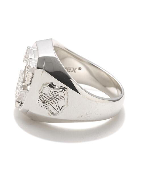 AVIREX(アヴィレックス)の「《AVIREX by J.H.M CO.,LTD.》VARSITY ARCHIVES WILD BEAR SIGNET RING / バーシティー アーカイブ ワイルドベア シグネットリング / アヴィレックス / JAM HOME MADE / ジャムホームメイド(リング・メンズ・シルバー・17/19/21/23/9/11)」の5枚目の写真