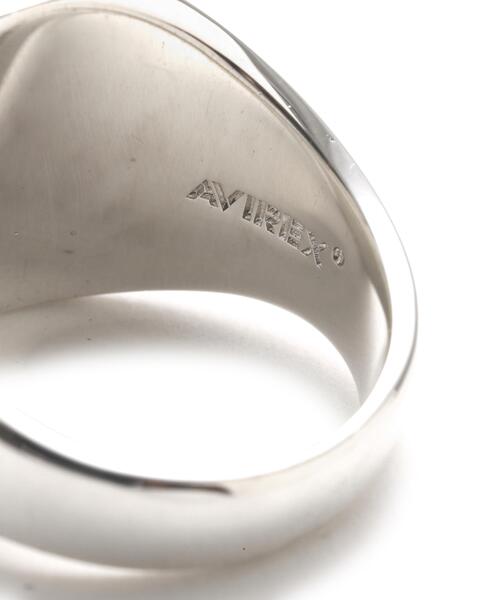 AVIREX(アヴィレックス)の「《AVIREX by J.H.M CO.,LTD.》VARSITY ARCHIVES WILD BEAR SIGNET RING / バーシティー アーカイブ ワイルドベア シグネットリング / アヴィレックス / JAM HOME MADE / ジャムホームメイド(リング・メンズ・シルバー・17/19/21/23/9/11)」の7枚目の写真