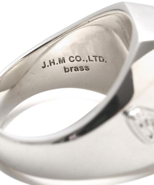 AVIREX(アヴィレックス)の「《AVIREX by J.H.M CO.,LTD.》VARSITY ARCHIVES WILD BEAR SIGNET RING / バーシティー アーカイブ ワイルドベア シグネットリング / アヴィレックス / JAM HOME MADE / ジャムホームメイド(リング・メンズ・シルバー・17/19/21/23/9/11)」の8枚目の写真