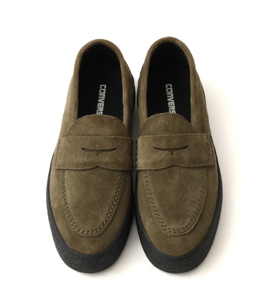 CONVERSE(コンバース)の「CONVERSE CS LOAFER II SK / コンバース CS ローファー Ⅱ SK(スニーカー・メンズ・オリーブ・27.0cm/26.5cm/26.0cm/25.5cm/29.0cm/28.0cm/27.5cm)」の2枚目の写真