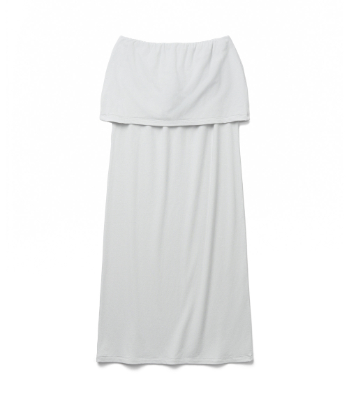 TTUDEMENT(トュードメント)の「H-LINE JERSEY MAXI SKIRT LIGHT GREY(スカート・レディース・その他・SMALL/MEDIUM)」の3枚目の写真