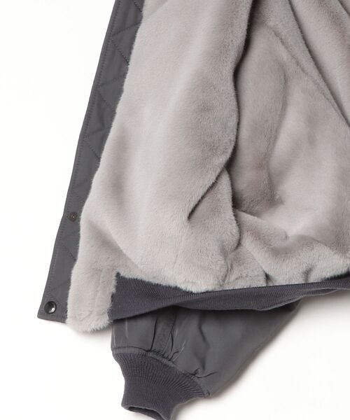 beautiful people（ビューティフルピープル）の「double-end furxtaffeta B-15 bl 1535402004（ブルゾン・メンズ・グレー・36）」の3枚目の写真