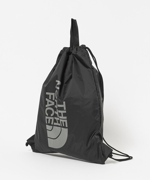 THE NORTH FACE(ザノースフェイス)の「【WEB限定】<THE NORTH FACE>ピーエフ サックパック(13L)(バックパック/リュック・レディース・ライトグレー/ブラック/パープル・FREE)」の6枚目の写真