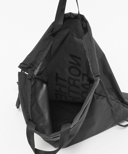 THE NORTH FACE(ザノースフェイス)の「【WEB限定】<THE NORTH FACE>ピーエフ サックパック(13L)(バックパック/リュック・レディース・ライトグレー/ブラック/パープル・FREE)」の8枚目の写真