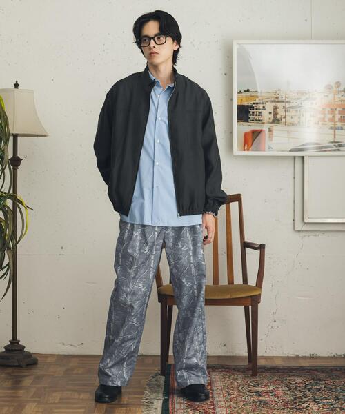 SENSE OF PLACE by URBAN RESEARCH(センスオブプレイスバイアーバンリサーチ)の「ツリーカモイージーストレートパンツ(その他パンツ・メンズ・グレー/チャコールグレー・LARGE/MEDIUM)」の9枚目の写真